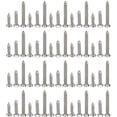 thumbnail image 1 of 300 Pcs Vis en Acier Inoxydable Tête Plate Vis Assorties Rainure Croisée Vis Auto-Tappantes, 1 of 8
