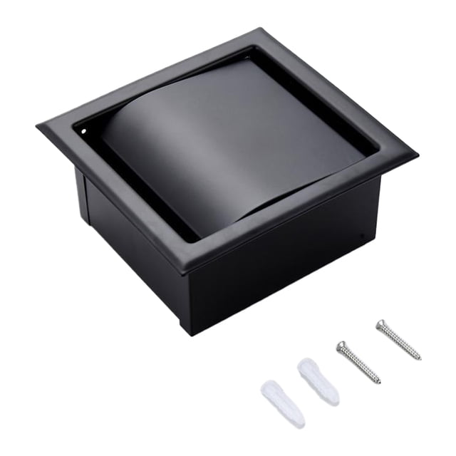 Bearachild Portarrollos de papel higiénico para baño, 5 piezas, fácil de instalar, acero inoxidable 304, duradero y elegante Accesorios de baño