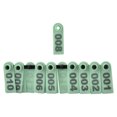 thumbnail image 4 of 1-100 Number Plastic Livestock Ear Tag Animal Tag for Goat Sheep Pig (Green), 4 of 5