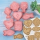thumbnail image 5 of Cortadores de Galletas 3D Molde de Navidad Sello de Prensa Manual para Hornear, 5 of 8