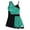 Mint Green, variant on TiaoBug Kids Girls Sparkly Sequins Dance Leotards Ice Roller Skating Performance Dancewear