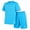 Blue Grotto, variant on Boys Athletic Outfit Short Set Performance Shirt and Basketball Shorts for Boys 2 Piece