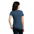 thumbnail image 2 of District Adult Female Women Electric Heather T-Shirt Dp Royal Fleck X-Large, 2 of 4
