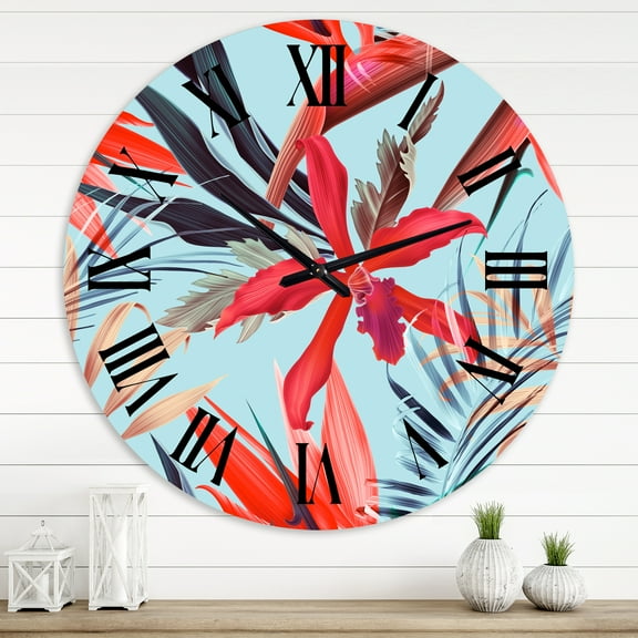 Designart 1 in Quartz Traditional Wall Clock