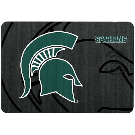 Keyscaper Michigan State Spartans 15W Fast Wireless Charger and Mouse Pad