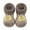 Khaki, variant on HUANBAI Baby Home Slippers Cartoon Warm House Slippers For Infant Lined Winter Indoor Shoes 0-6 Months
