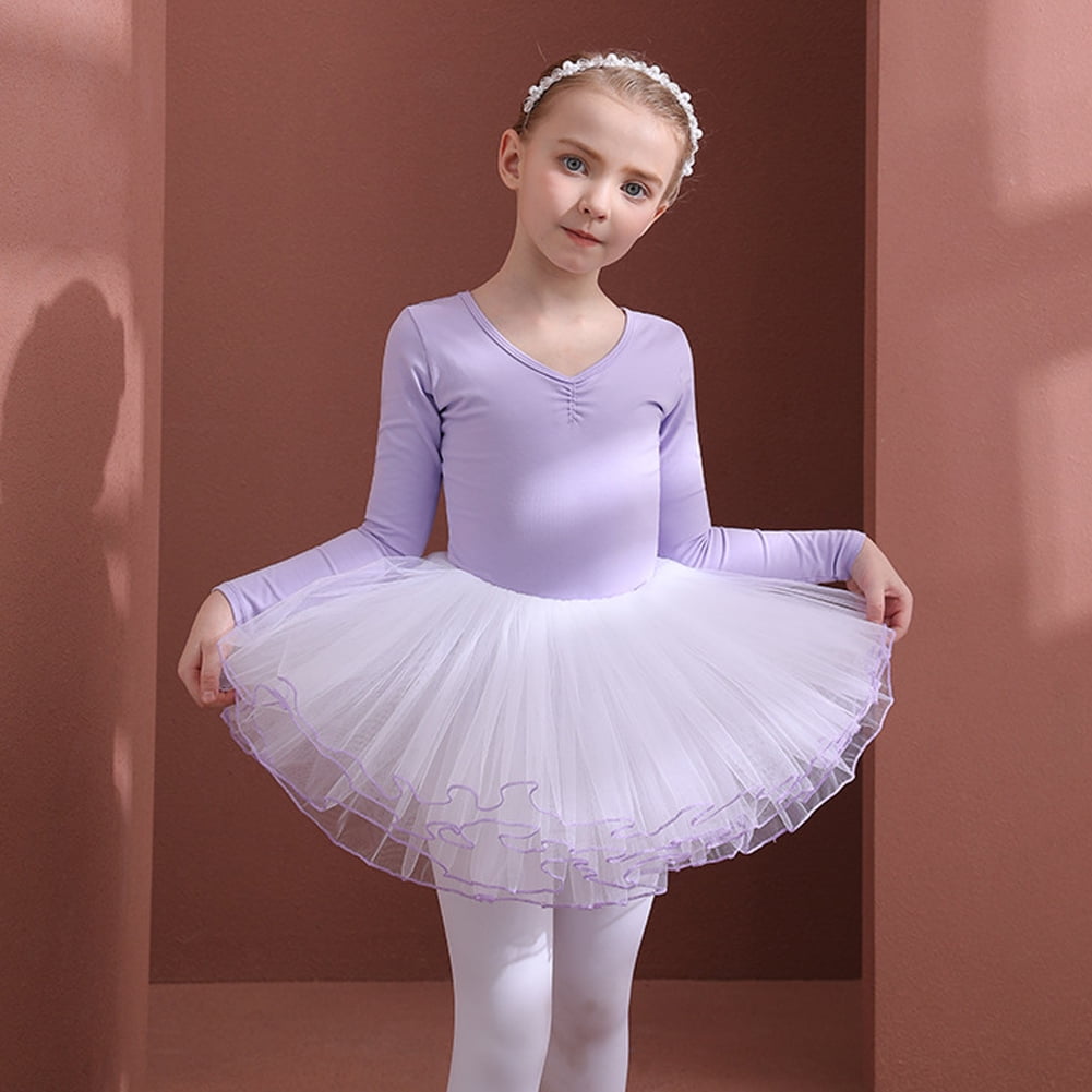 Amazon.com: ZX Girl's Ballet Dress Camisole Skirted Leotard