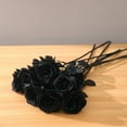thumbnail image 5 of ZToonmas Halloween Table Centerplieces, Spooky Halloween Black Rose Decorations, Ideal for Table Decor, Haunted House Props, Party Supplies, 5 of 7