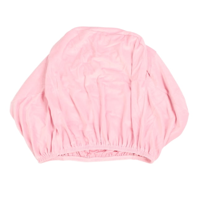 Funda elástica para silla ANGGREK con respaldo curvo color Rosa para sala de estar
