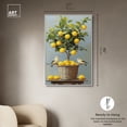 thumbnail image 5 of Lemon Orchard Duet Canvas Lemon Wall Art by Art Remedy, White Frame, 30" x 45", 5 of 7