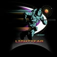 thumbnail image 2 of Men's Lightyear Buzz Running Planets Logo  Sweatshirt Black Small, 2 of 4