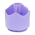 thumbnail image 6 of Pen Pencil Holder for Desk Organizer 360 Rotating, Pencil Holder for Desk, Office & Home, Cute Pencil Holders with 6 Slots, Pen Organizer for Desktop, Workspace Organizers(Green,5x5x5.3"), 6 of 8