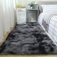 thumbnail image 4 of Soft Fluffy Modern Living Room Area Rugs Shaggy Plush Non-Slip Bedroom Carpets Suitable for Children Room, College Dorm and Nursery Home Decor Floor Rugs(31"x79"/63"x90"), 4 of 9