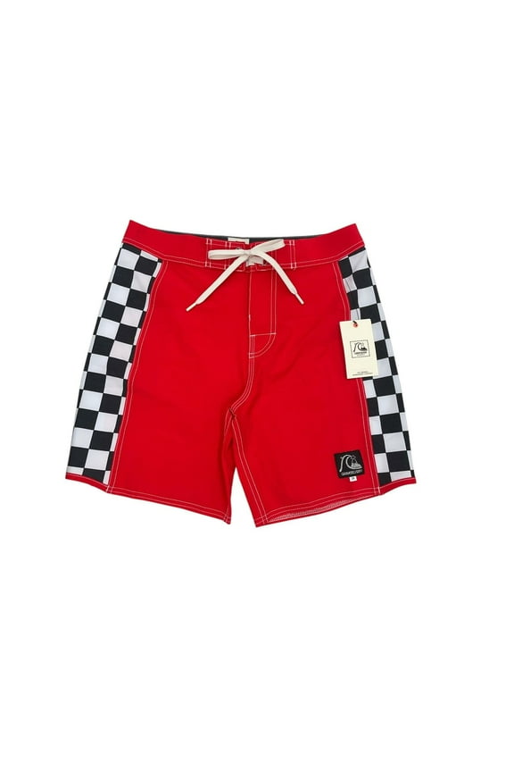 Men Original Arch 18" Board Shorts Swim trunks red Size 29