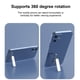 thumbnail image 5 of Soporte plegable para teléfono móvil Soporte giratorio de 360 grados para teléfono Soporte de e Irfora Soporte para teléfono móvil, 5 of 7