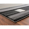 thumbnail image 4 of MDA Home Glamour Abstract Gray/Teal Polypropylene Area Rug - 8'7" x 11'11", 4 of 4