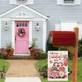 thumbnail image 4 of JOOCAR Valentine's Day Garden Flags, Gnome Couple Happy Valentine's Day Love Balloon Envelope 12x18 Inches Double Sided Garden Flags for Outdoor Garden Festival Yard Decoration, 4 of 5
