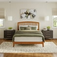 thumbnail image 2 of AFI Richmond Queen Solid Wood Foundation Bed, Light Toffee, 2 of 12