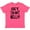 Retro Heather Pink, variant on Inktastic Get in my Belly Youth T-Shirt