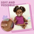 thumbnail image 4 of Muñeca Reborn Kdudgso Realistic Black de 55 cm con kit de alimentación, 4 of 6