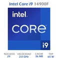 thumbnail image 2 of Procesador INTEL Core i9 14900F 2.0 GHz 24 Core LGA1700 Plateado, 2 of 6