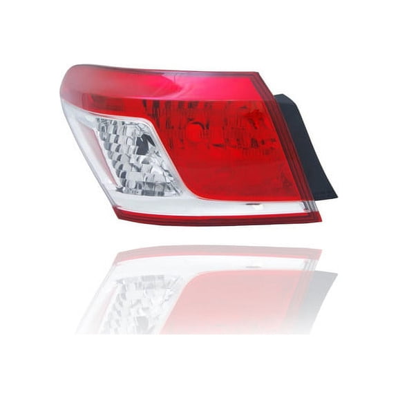 Tail Light - TYC Compatible/Replacement for '10-12 Lexus ES350 - Outer On Body - Left Hand - Driver - 8156133410 - CAPA