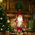 thumbnail image 3 of 2x Figura De Papá Noel BLESIY Adorno Decorativo Estatua De Escritorio, 3 of 8