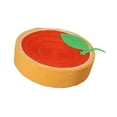thumbnail image 4 of Rascador redondo de sisal Salvador cama para gatos cuenco rascador nido Tabla rascadora frutas naranja, 4 of 10