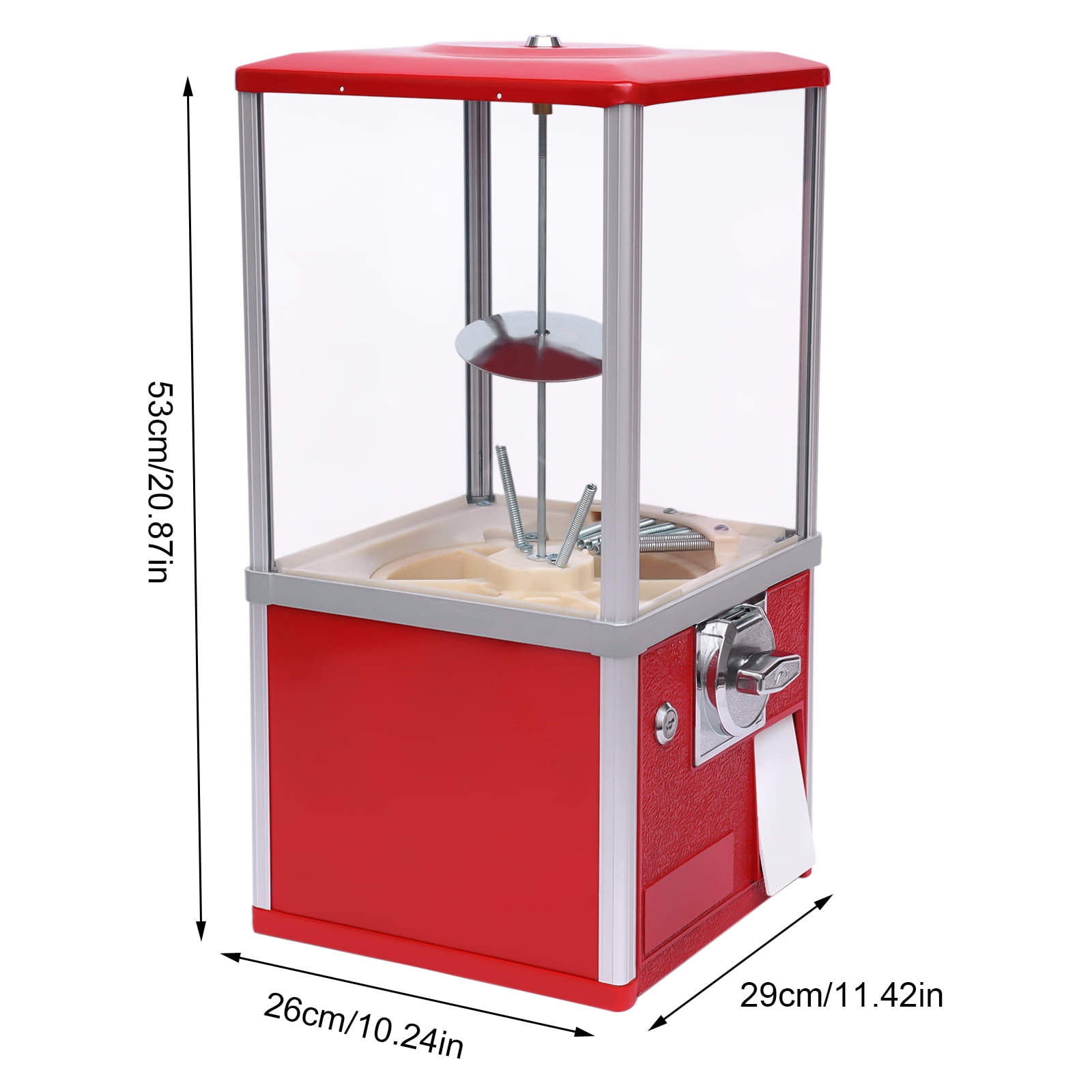 Miumaeov Vending Machine, Candy Gumball Machine, Huge Load Capacity Gumball Bank, Candy Vending Machine for Gadgets, Perfect for Game Stores and Retail Stores