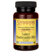 Swanson Cran d'Or Elite Cranberry Proanthocyanidins (Pacs) 36 mg 30 Veg Caps