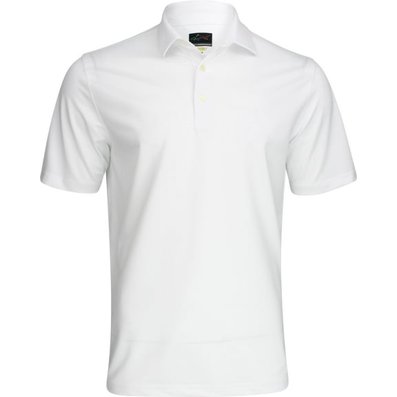 Greg Norman Freedom Micro Pique White Shirt Men