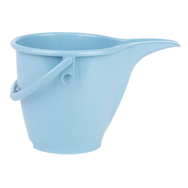 Regadera con asa, accesorios creativos portátiles para el hogar, plantas Azul