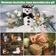 thumbnail image 5 of Adornos navideños Skylety Woodland Animal, 10 unidades, piel sintética, 5 of 6