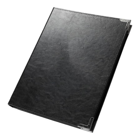 hengtong Menu Holder Hotel Menu Folder Practical Coffee Updating Menu Versatile 4 Blank Inserts