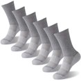 thumbnail image 1 of Calcetines FOOTPLUS de cobre para correr, senderismo y golf, 6 pares, 1 of 7