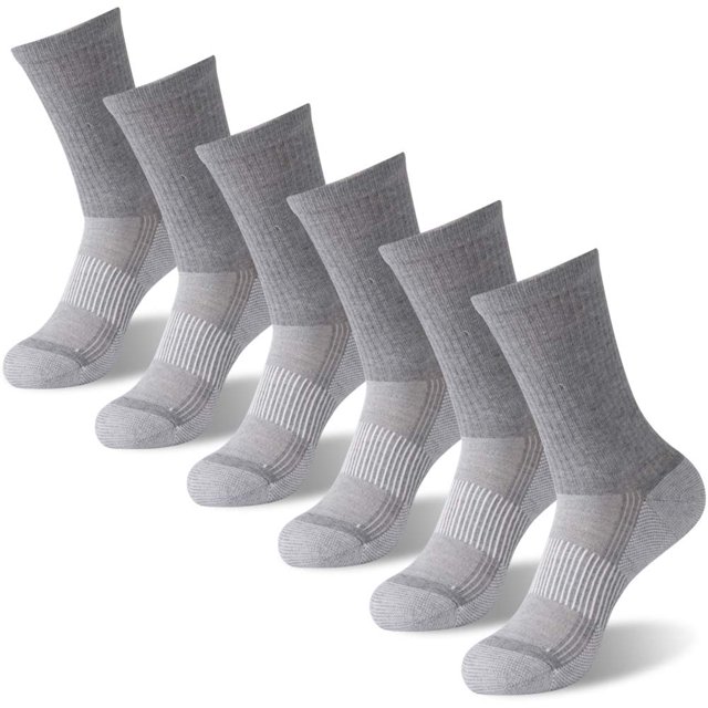 Calcetines FOOTPLUS de cobre para correr, senderismo y golf, 6 pares