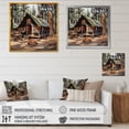 thumbnail image 4 of Designart "Forest Camping Retreat III" Food & Beverage Framed Wall Art Decor - Traditional Brown Fruits Living Room Framed Canvas Art, 4 of 6