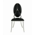 thumbnail image 3 of ACME Cyrene Side Chair (Set-2) in Black, 3 of 7