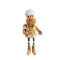 thumbnail image 2 of Christmas Decoration Dolls Gingerbread Figurines - Christmas Ornaments with Hanging Feet for Window Display and Holiday Decor - Festive Gift Idea, 2 of 3