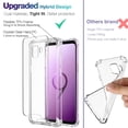 thumbnail image 2 of Funda de teléfono KIOMY Clear para Samsung Galaxy S9 a prueba de golpes, 2 of 7