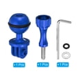 thumbnail image 3 of Unique Bargains Action Camera Ball Mount Adapter Rotating Ball Head Mount for Sports Camera Style 2, Blue 1 Set, 3 of 5