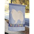 thumbnail image 2 of Carolines Treasures BB8317CHF German Spitz Welcome Flag Canvas House Size, 2 of 4