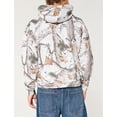thumbnail image 4 of Sudadera con capucha Anoumcy Camo Maple Leaf de forro polar con capucha para mujer, 4 of 4
