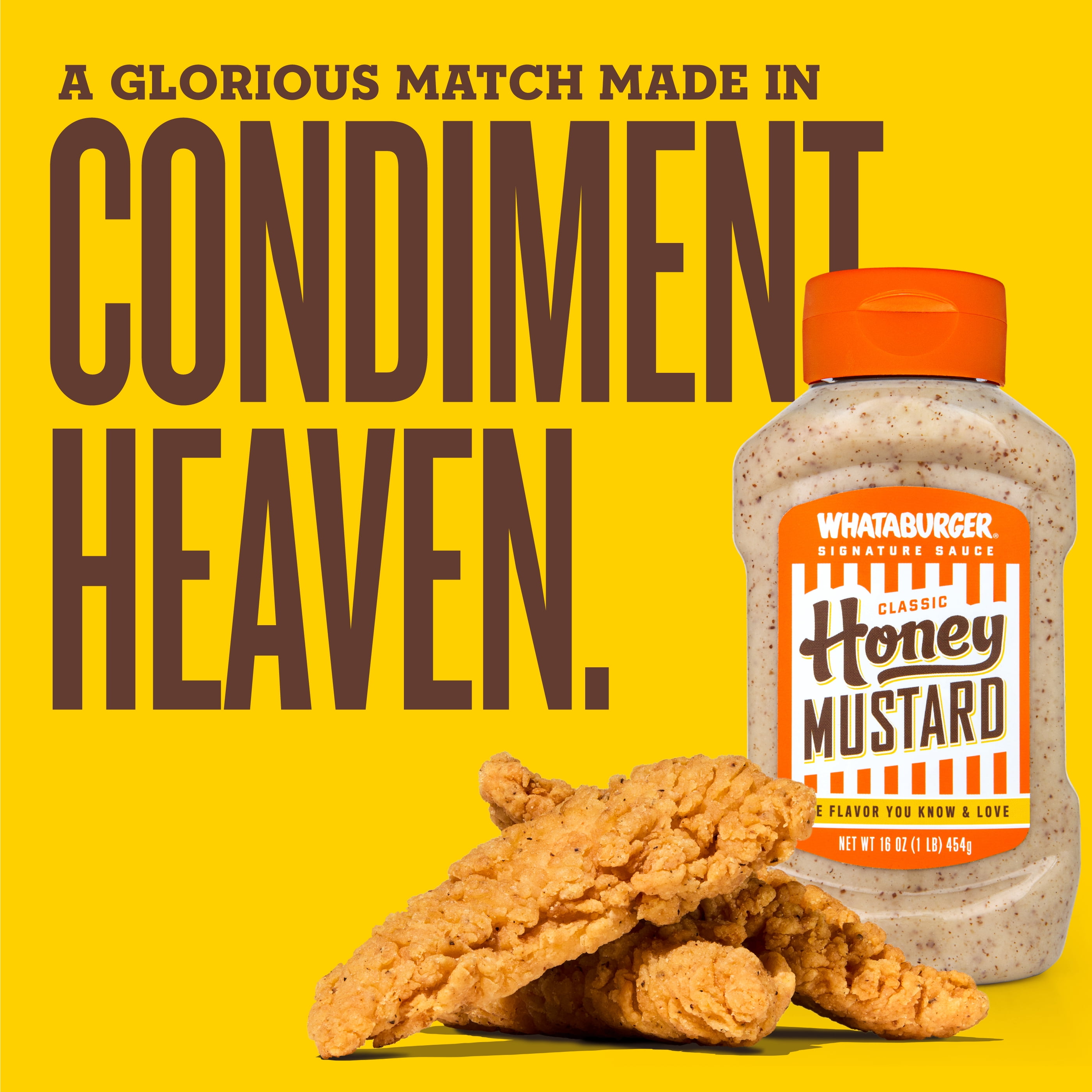 (3 pack) Whataburger Honey Mustard Sauce, 16 oz
