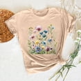 thumbnail image 6 of Womens Summer Tops Cotton Womens T Shirts Casual Loose Fit Tee Shirts Womens Graphic, 6 of 7
