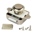 thumbnail image 4 of Push Button Catch Lock Cupboard Door Motorhome Cabinet Camper Caravan Latch Knob, 4 of 4