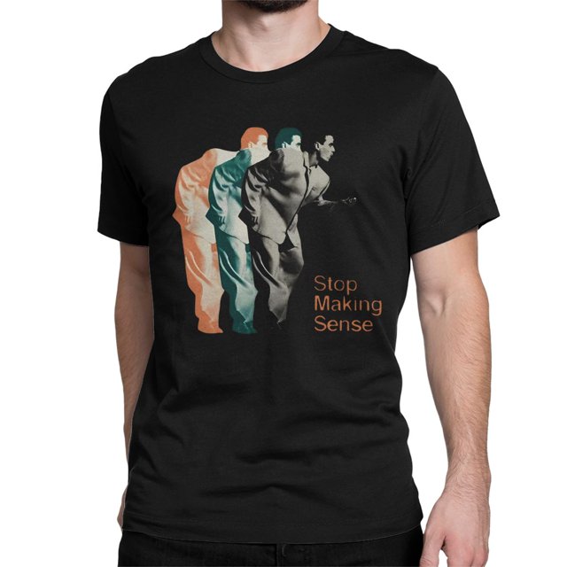 Camiseta Talking Heads de David Byrne de 1984 para hombre y mujer, de algodón, estilo vintage, cuello redondo, manga corta, nueva.