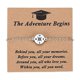 thumbnail image 3 of Pulsera de graduación para él o ella: pulsera unisex ajustable de cuerda tejida con caja de regalo y tarjeta con cita inspiradora. Regalo de graduación de secundaria o universidad para hombres, 3 of 5