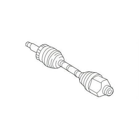 Genuine OE Kia Axle Assembly - 49501-C5480