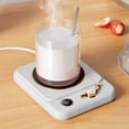thumbnail image 3 of Coffee Mug Warmer,Beverage Warmer for Office Home,Electric Warmer for Cup,USB Powered Heating Coaster,Fast Heating,For Warming and Heating Coffee,Beverage,Candles,Tea, 3 of 8